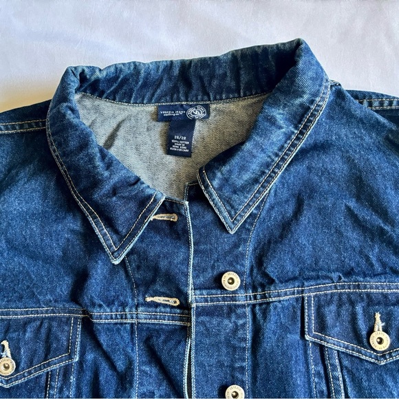 Venezia Jeans Women’s Denim Jacket Blue Size 26/28 Plus Size Cotton - Picture 2 of 6